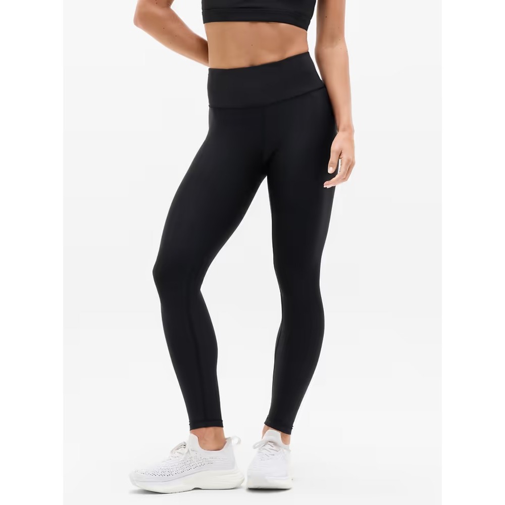 Athleta NWT Interval Tight Compression Legging in Black Size Small
